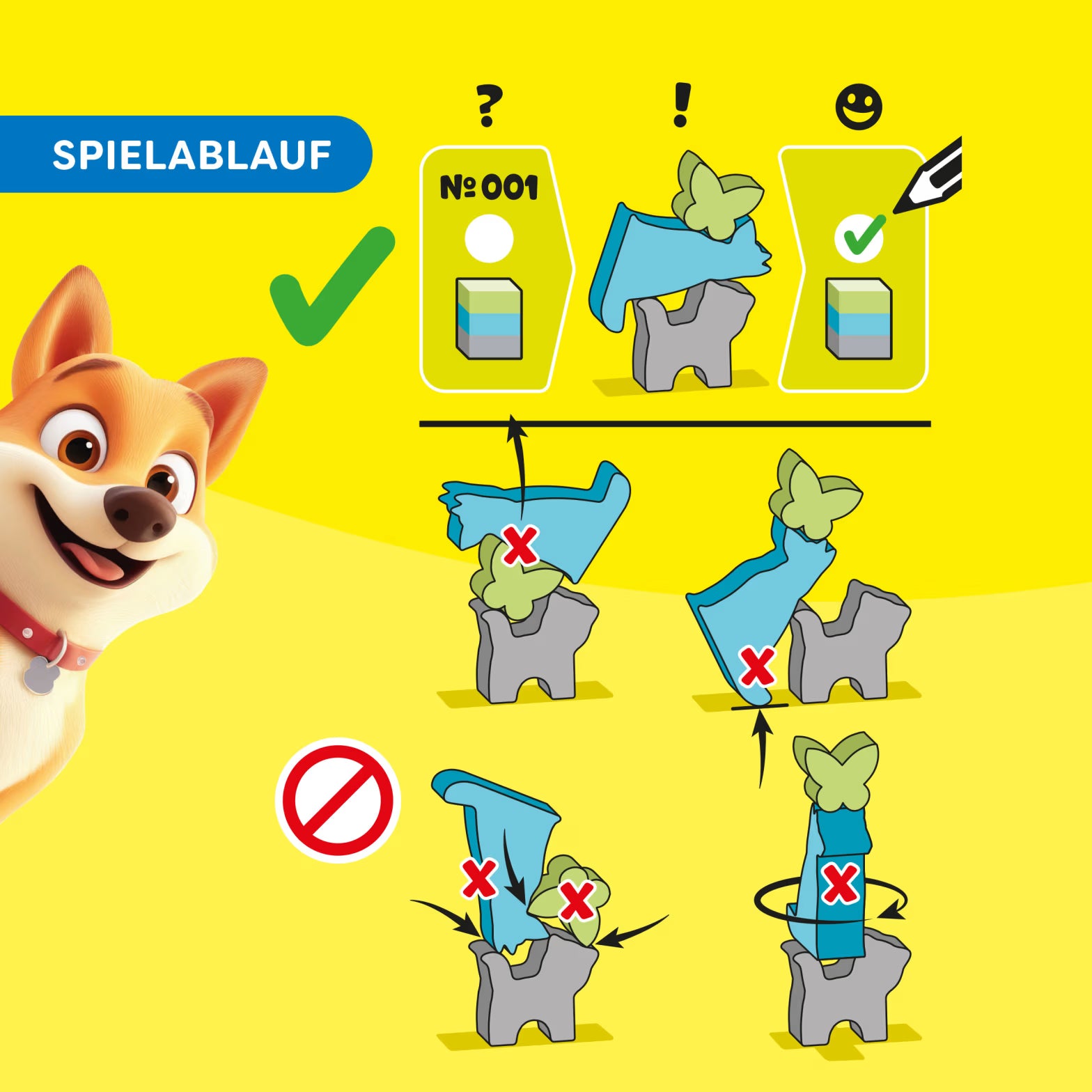 Spiel HABA Stacking Challenge | Bauernhoftiere (Animals)