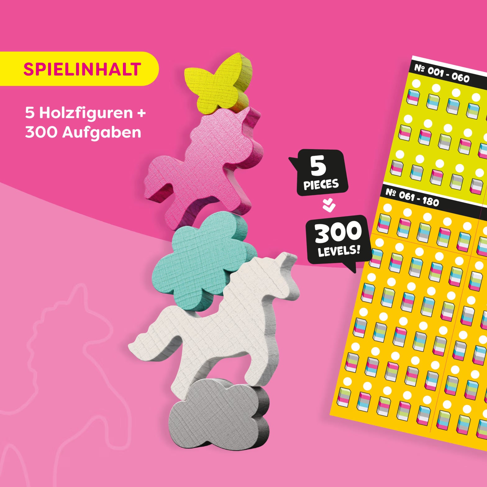 Spiel HABA Stacking Challenge | Einhörner (Unicorns)