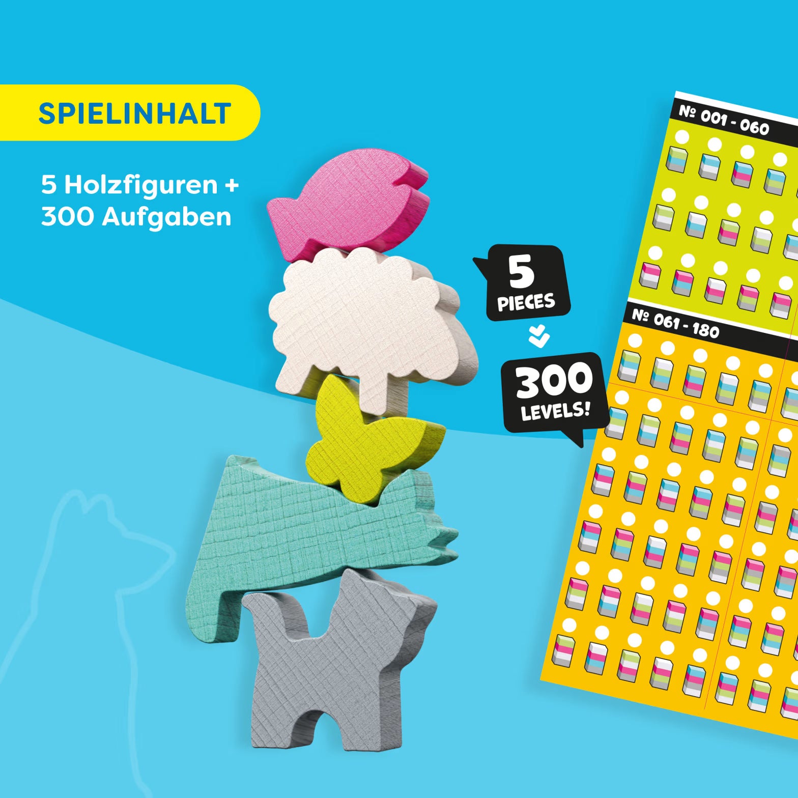 Spiel HABA Stacking Challenge | Bauernhoftiere (Animals)
