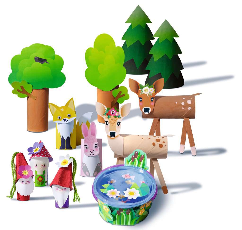 Malen Ravensburger EcoCreate: Theater: Magischer Wald