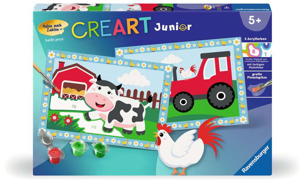 Malen Ravensburger CREART: Auf dem Bauernhof