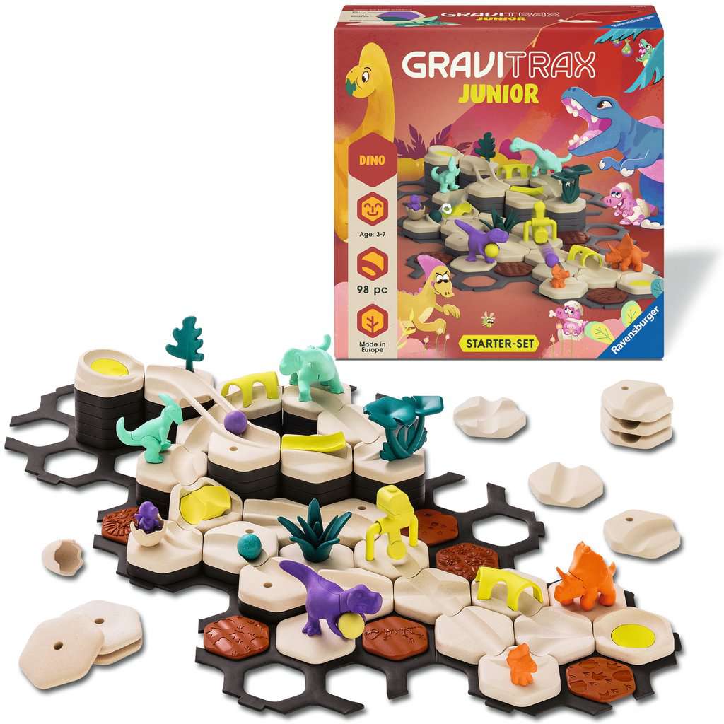 Spiel Ravensburger GraviTrax Junior ⎮ Starter-Set L Dino