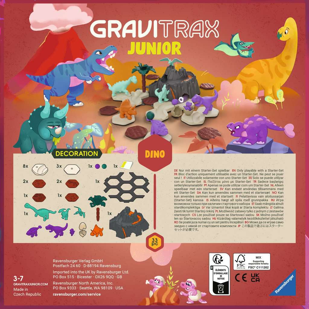 Spiel Ravensburger GraviTrax Junior ⎮ Extension Dino