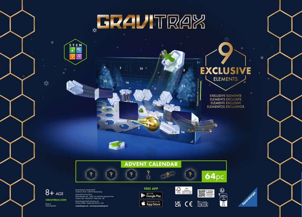 Spiel Ravensburger GraviTrax ⎮ Adventskalender Slopes