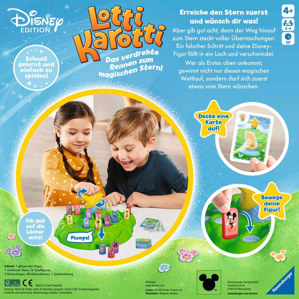 Spiel Ravensburger Lotti Karotti - Disney Edition