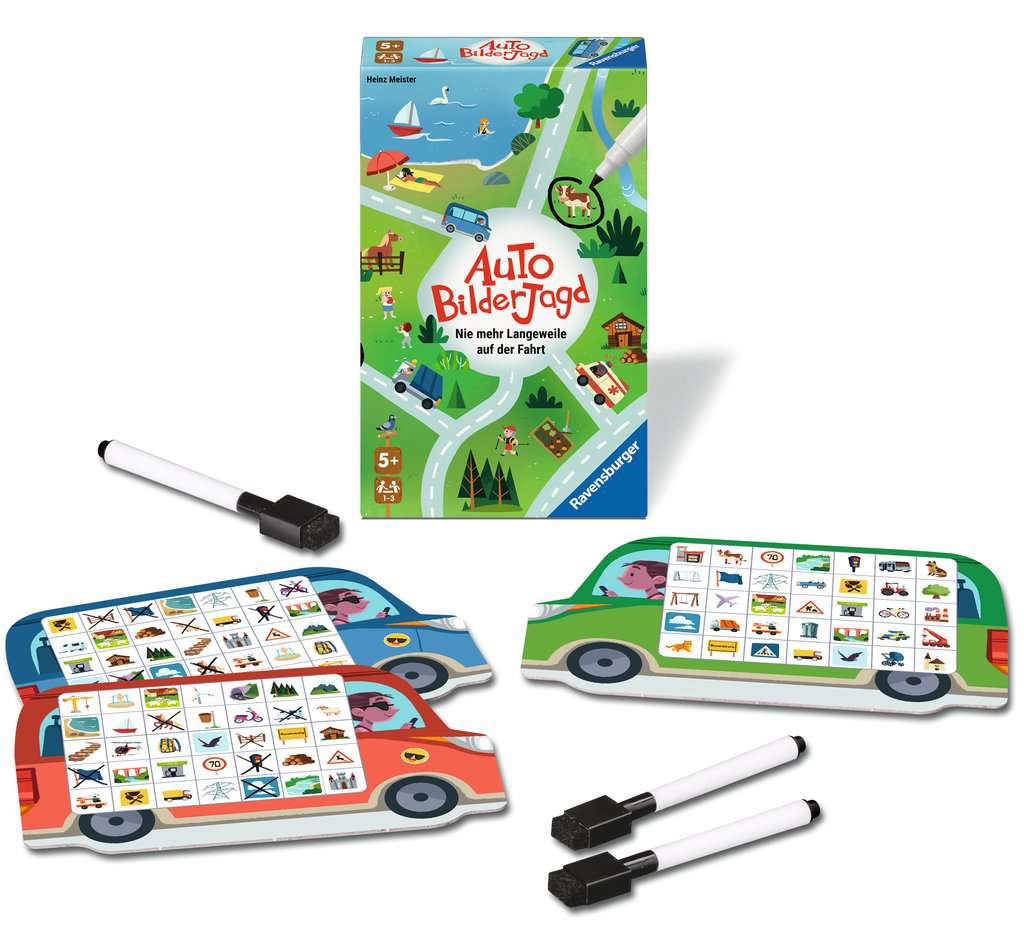 Spiel Ravensburger Mitbringspiel: Auto-Bilderjagd