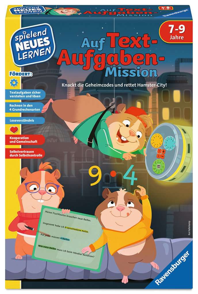 Spiel Ravensburger Auf Textaufgaben-Mission