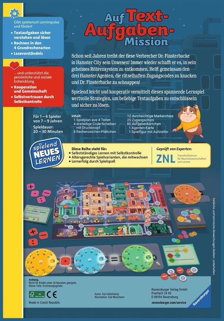 Spiel Ravensburger Auf Textaufgaben-Mission