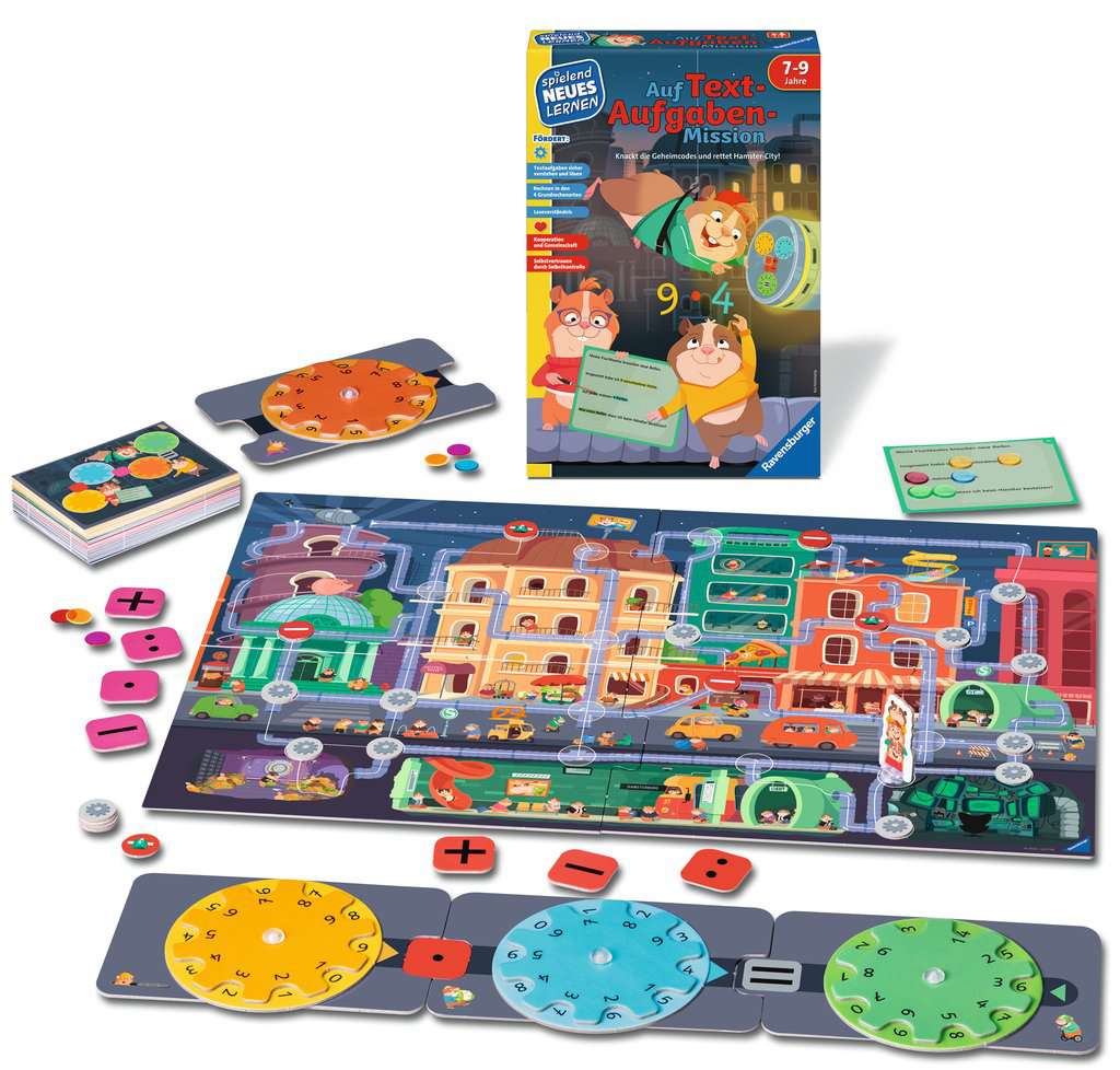 Spiel Ravensburger Auf Textaufgaben-Mission