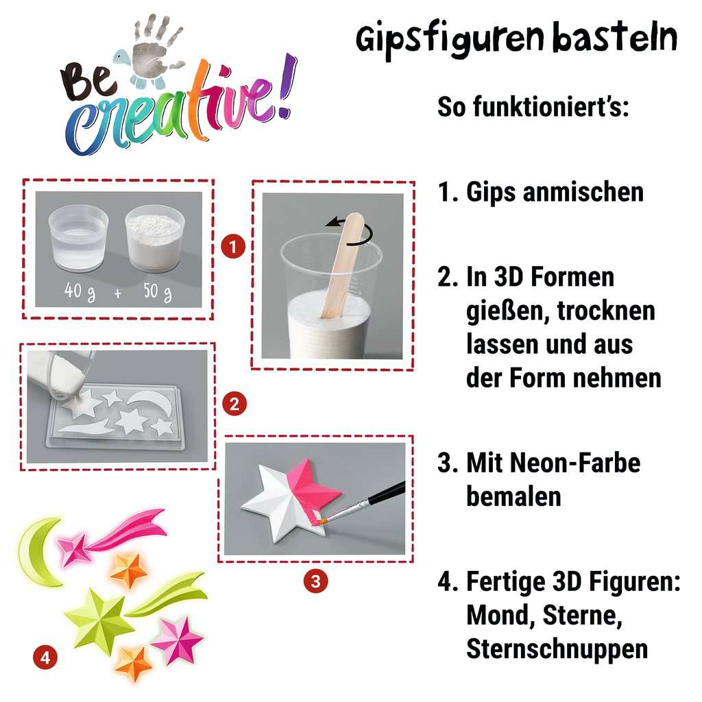 Malen Ravensburger BeCreative: Leuchtsterne