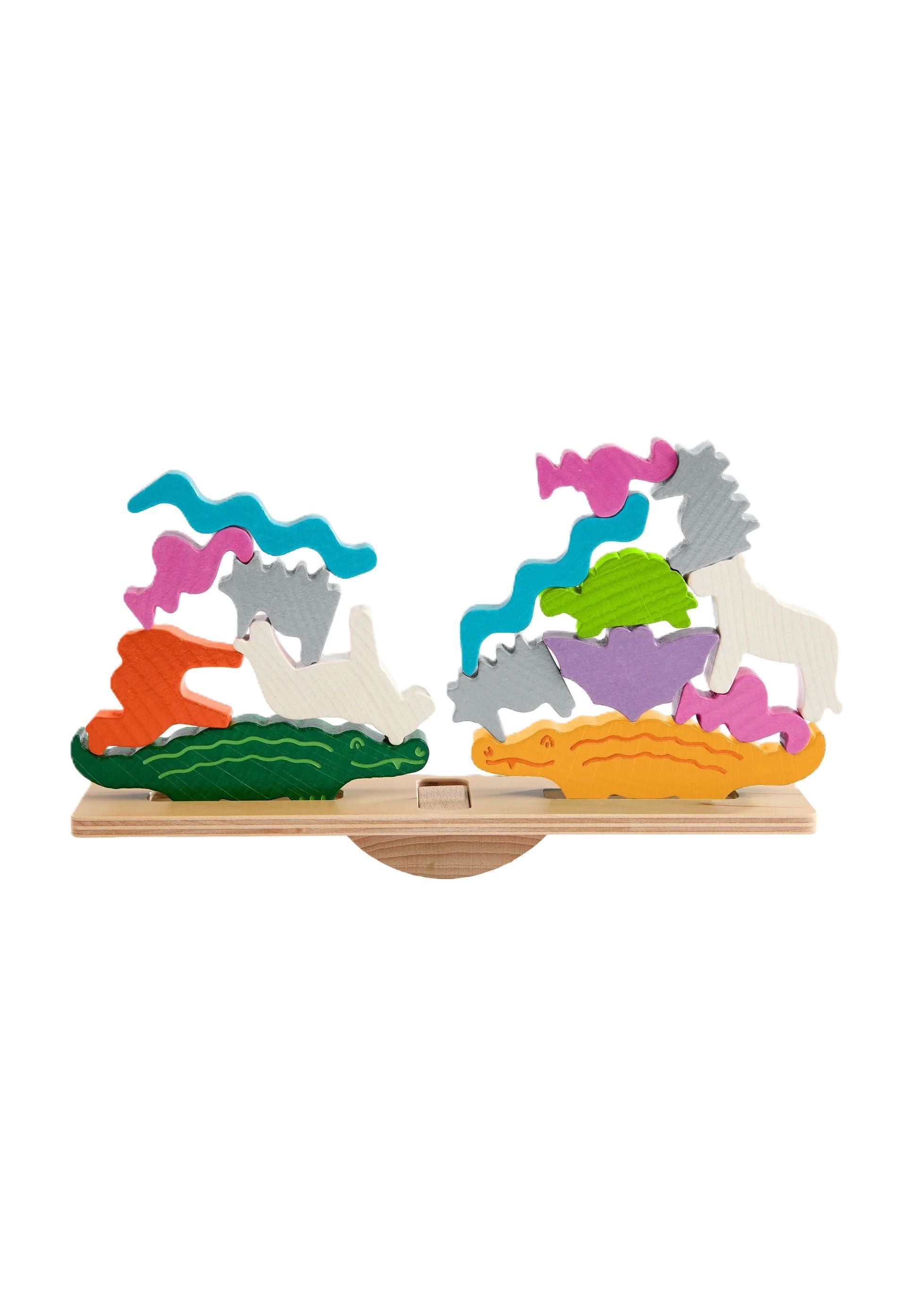 Gesellschaftsspiel HABA Tier auf Tier - Deluxe