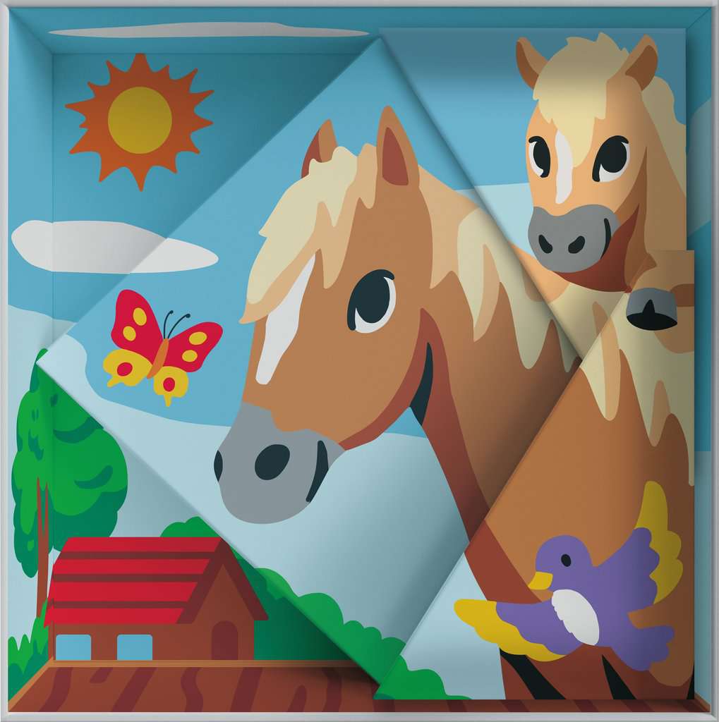 Malen Ravensburger CREART: Do it together / Pferde