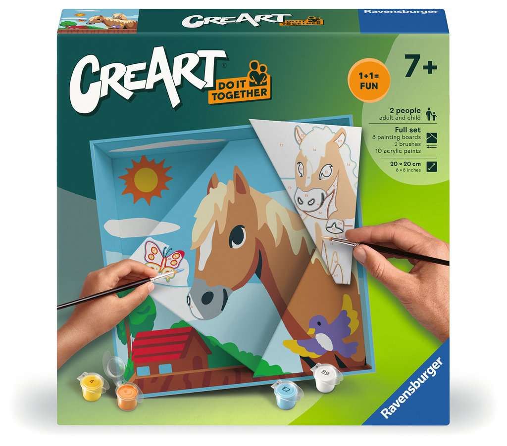 Malen Ravensburger CREART: Do it together / Pferde