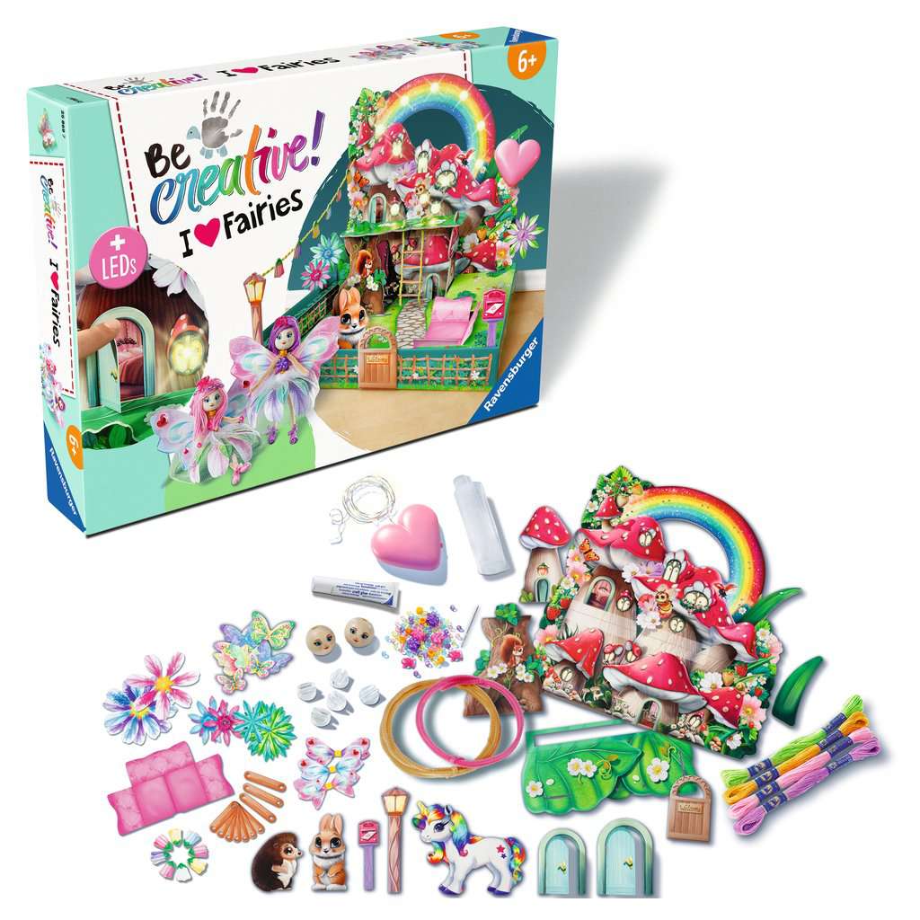 Malen Ravensburger BeCreative: Bastelset DIY Feenwelt