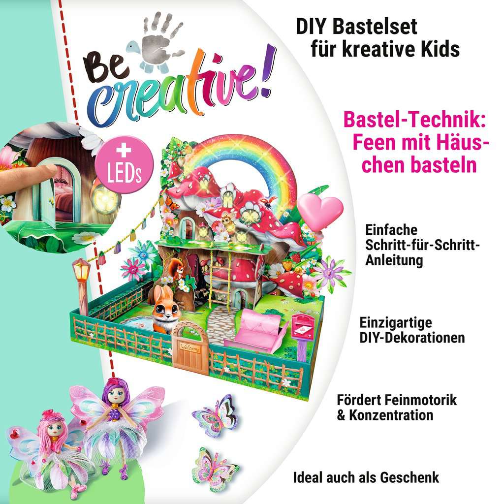 Malen Ravensburger BeCreative: Bastelset DIY Feenwelt
