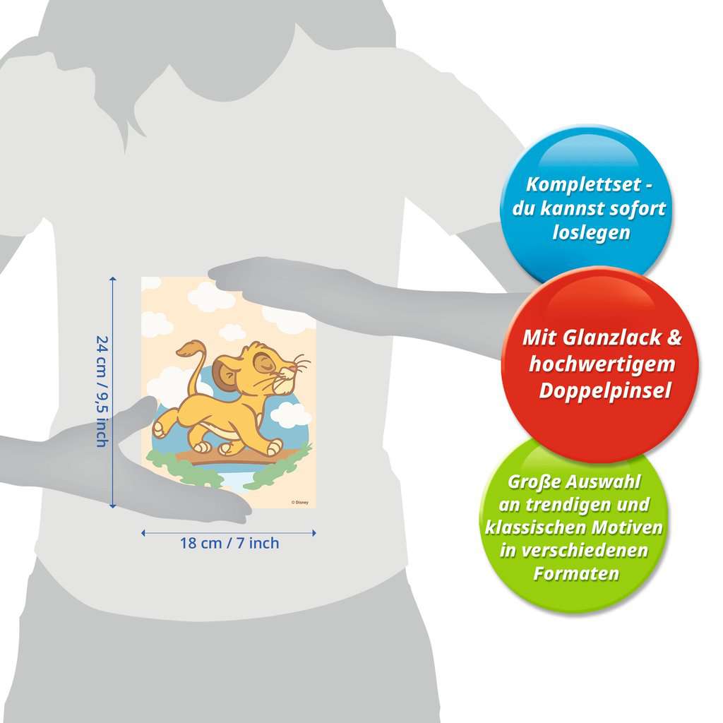 Malen Ravensburger CREART: Simba