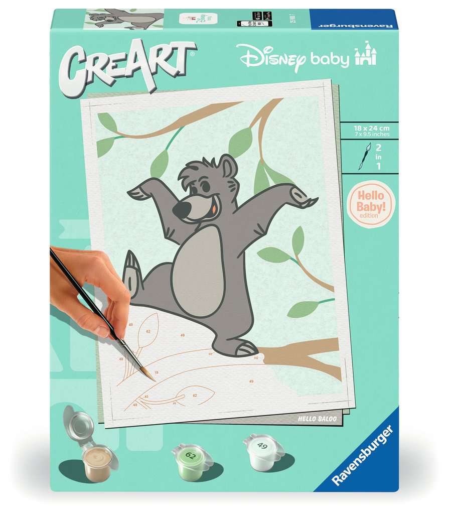 Malen Ravensburger CREART: Baloo