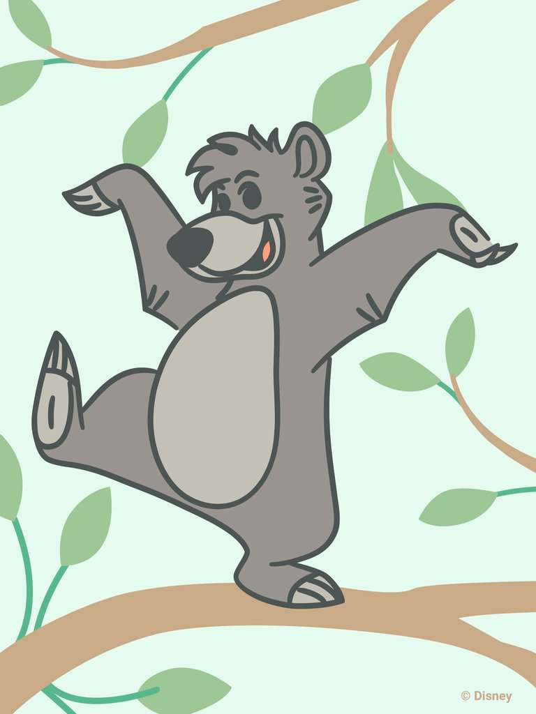 Malen Ravensburger CREART: Baloo