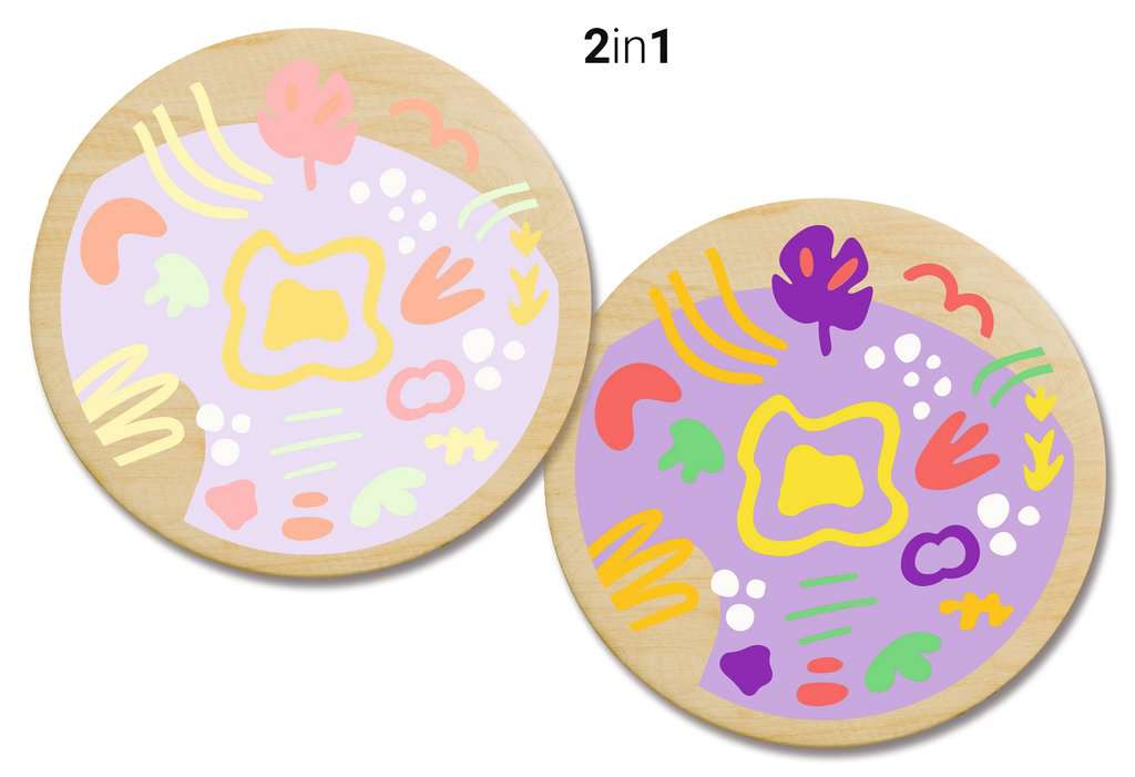 Malen Ravensburger CREART Wooden: Florale Ströme