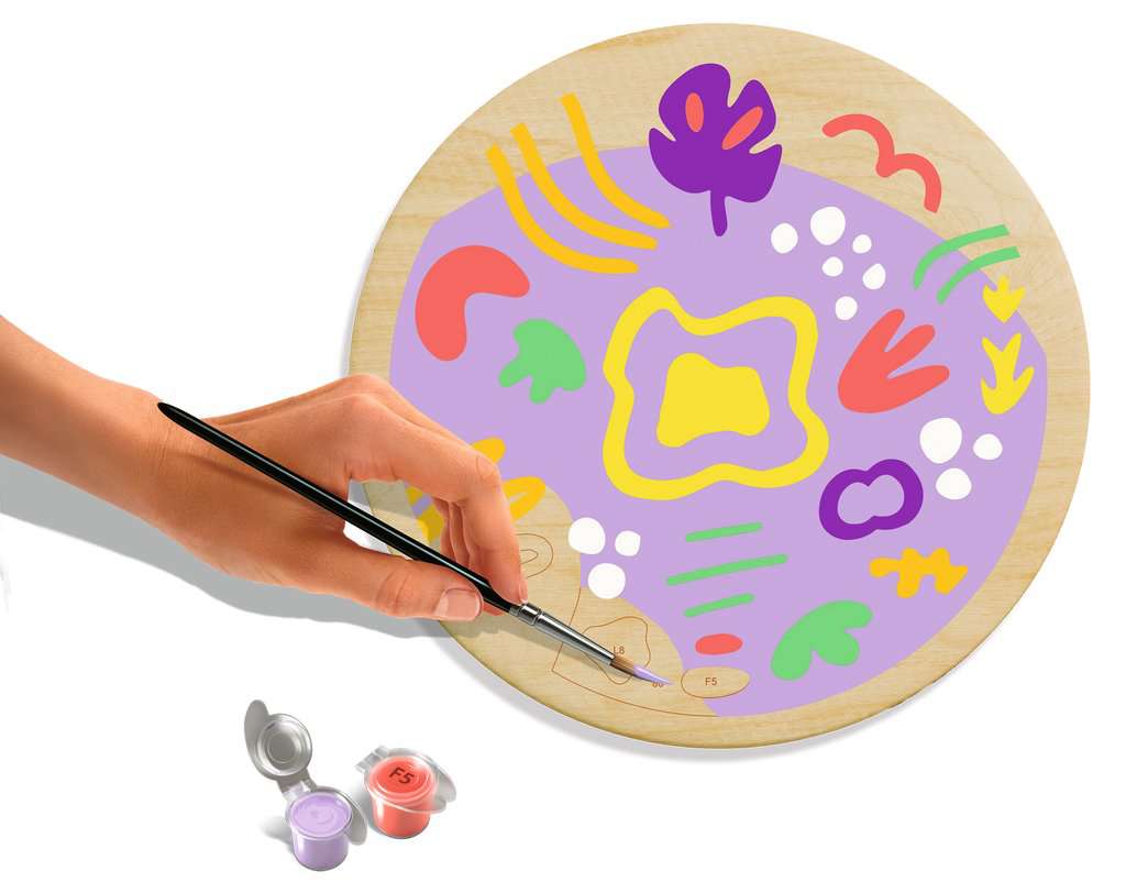 Malen Ravensburger CREART Wooden: Florale Ströme