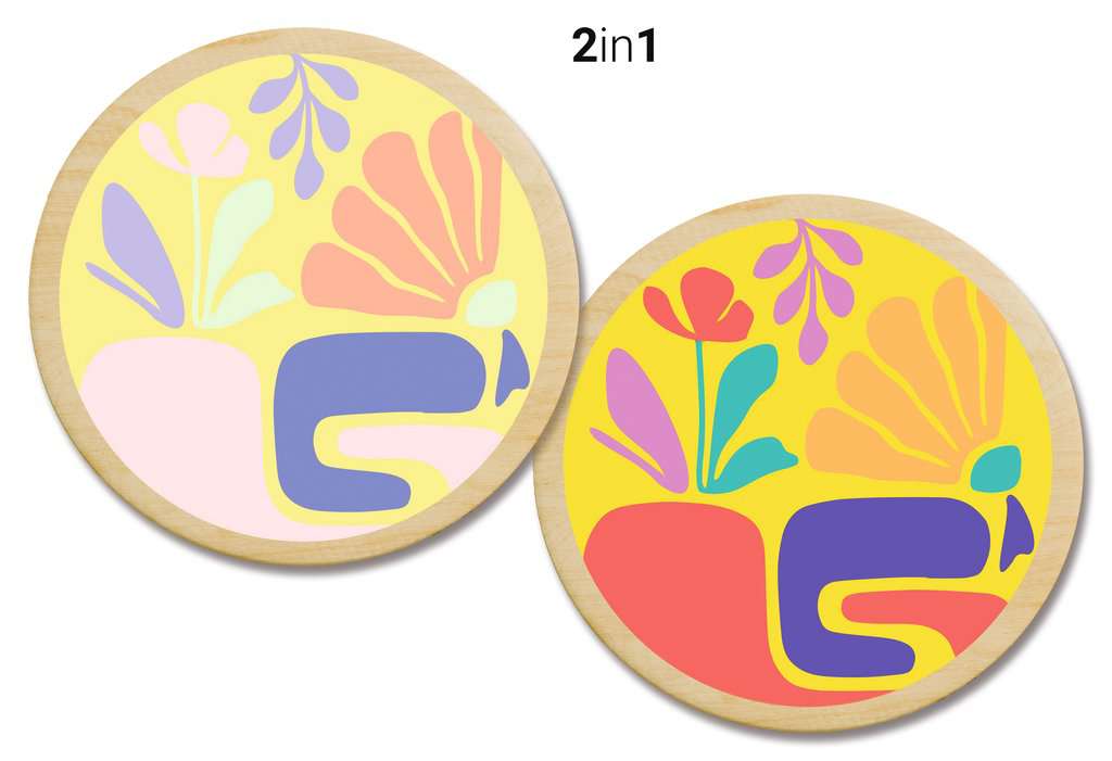 Malen Ravensburger CREART Wooden: Organische Schwingungen