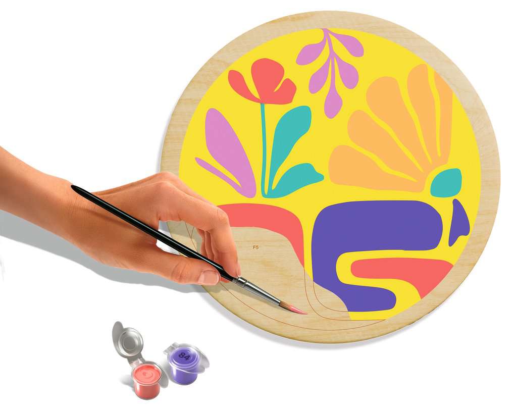 Malen Ravensburger CREART Wooden: Organische Schwingungen