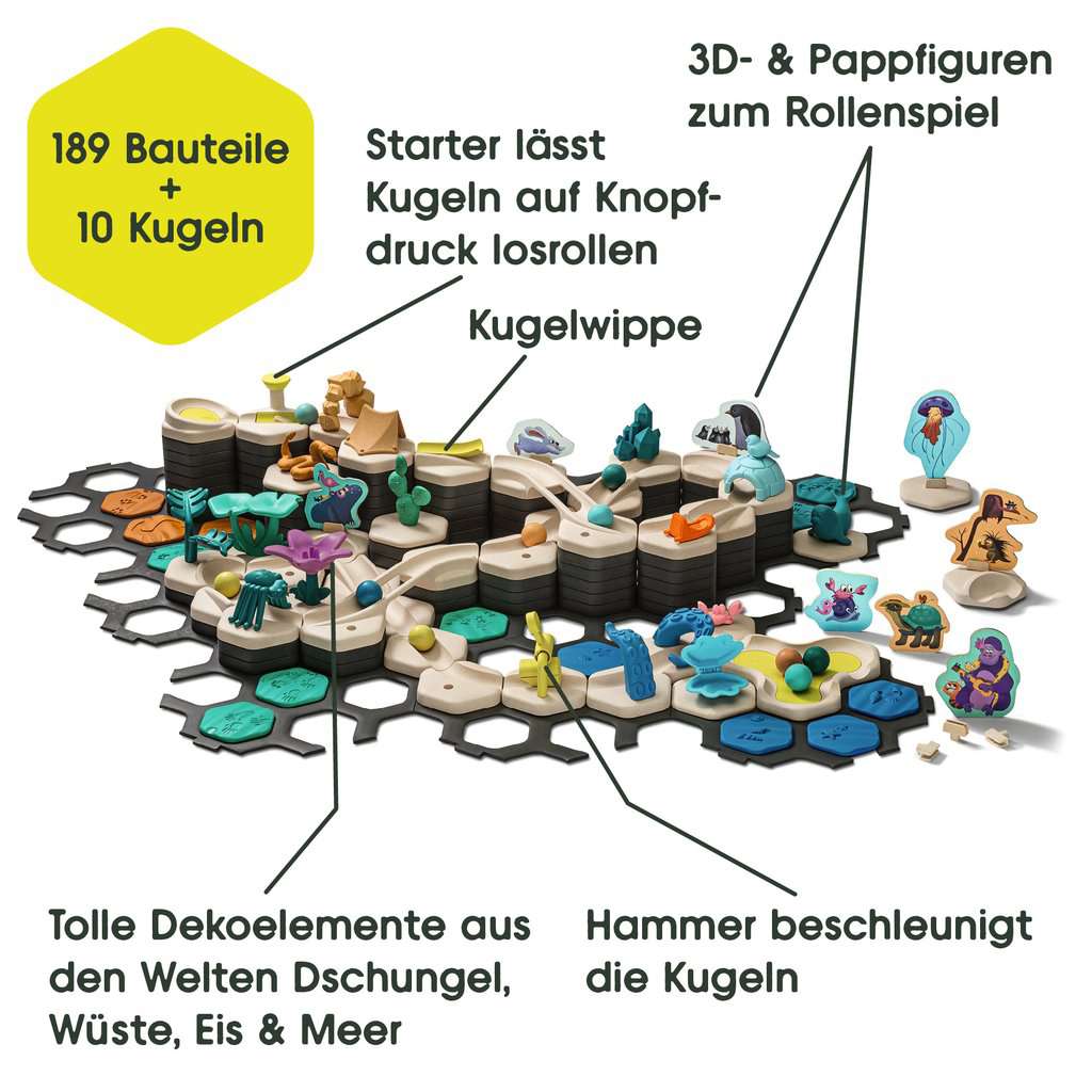 GraviTrax Junior ⎮ Starter-Set XXL Planet