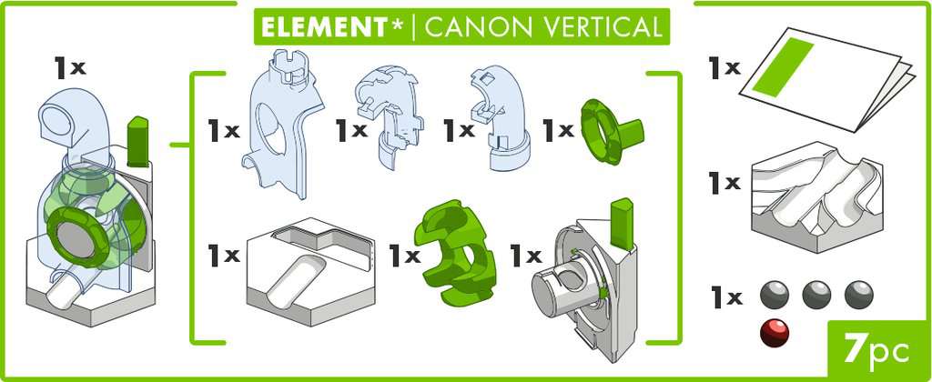 GraviTrax ⎮ Element Vertical Cannon