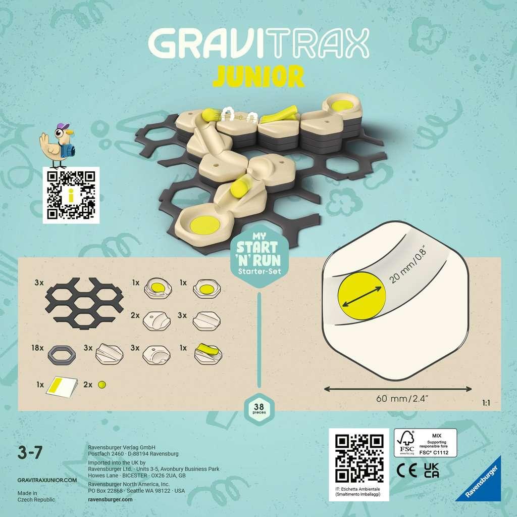 GraviTrax Junior Starter-Set S Start and Run - WELTENTDECKER