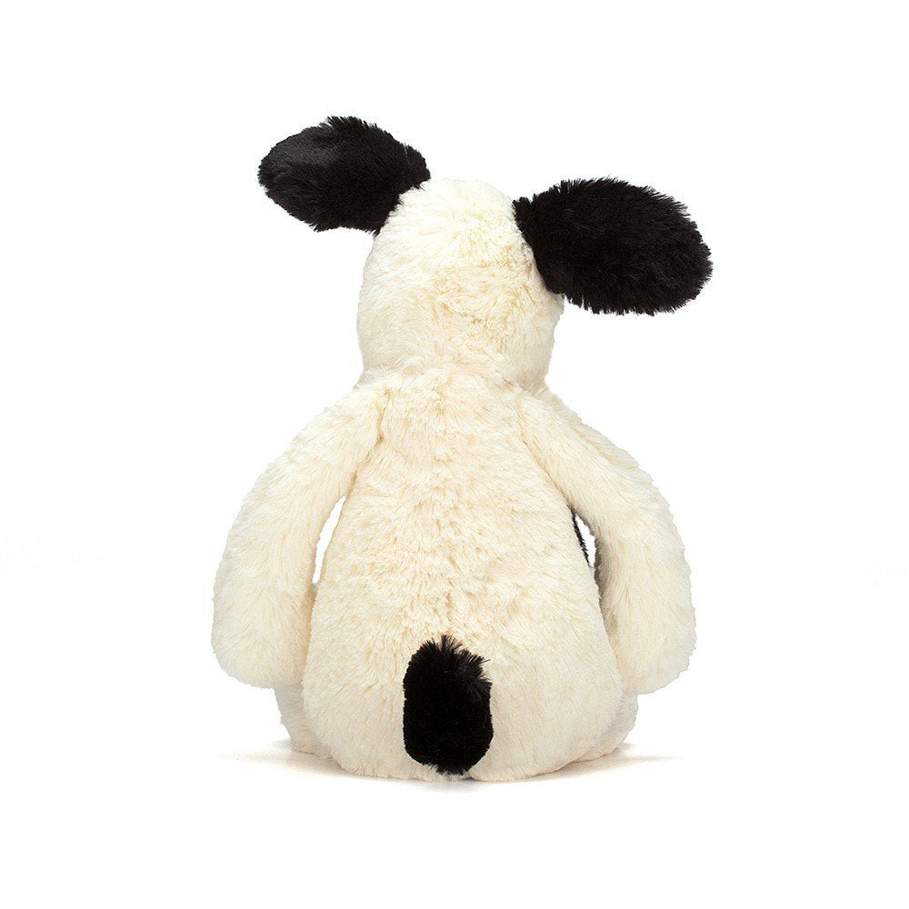 Plüschtier Jellycat Bashful Black & Cream Puppy Original (Medium)
