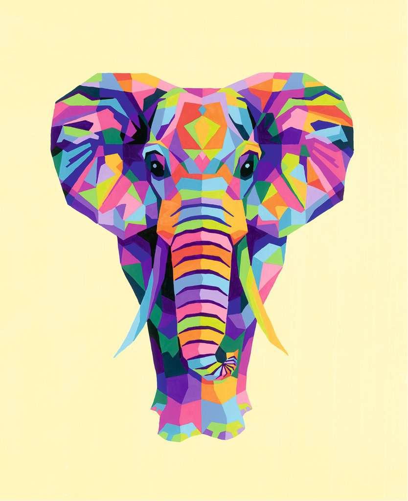 CreArt: Funky Elephant - WELTENTDECKER