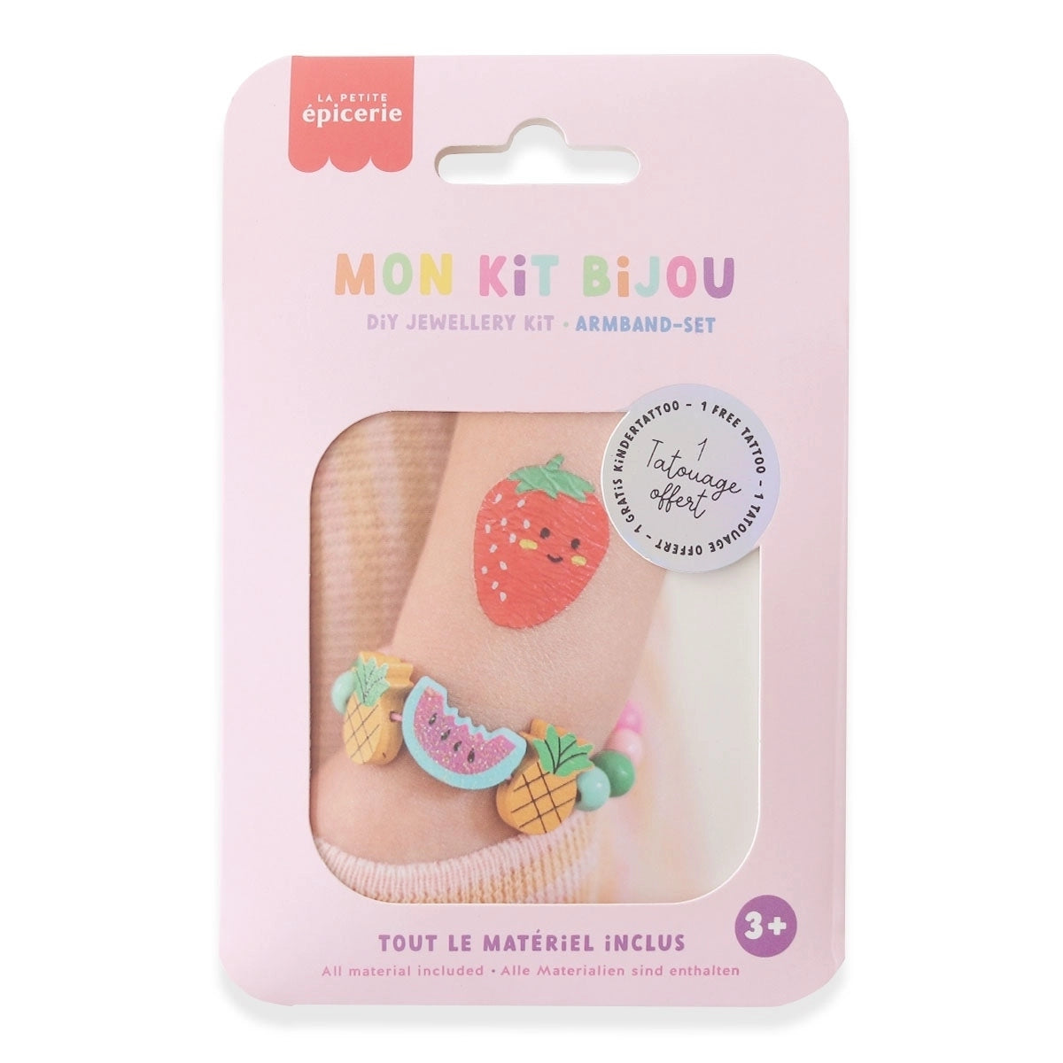 Schmuck basteln Kids - Armband Früchte