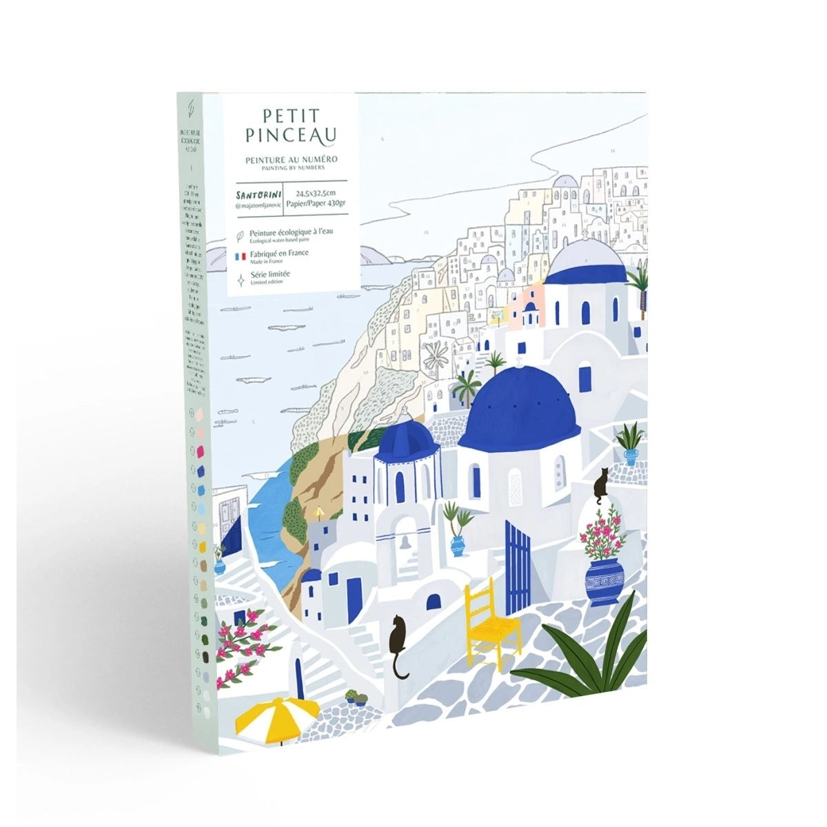 Malen nach Zahlen Set - Santorini