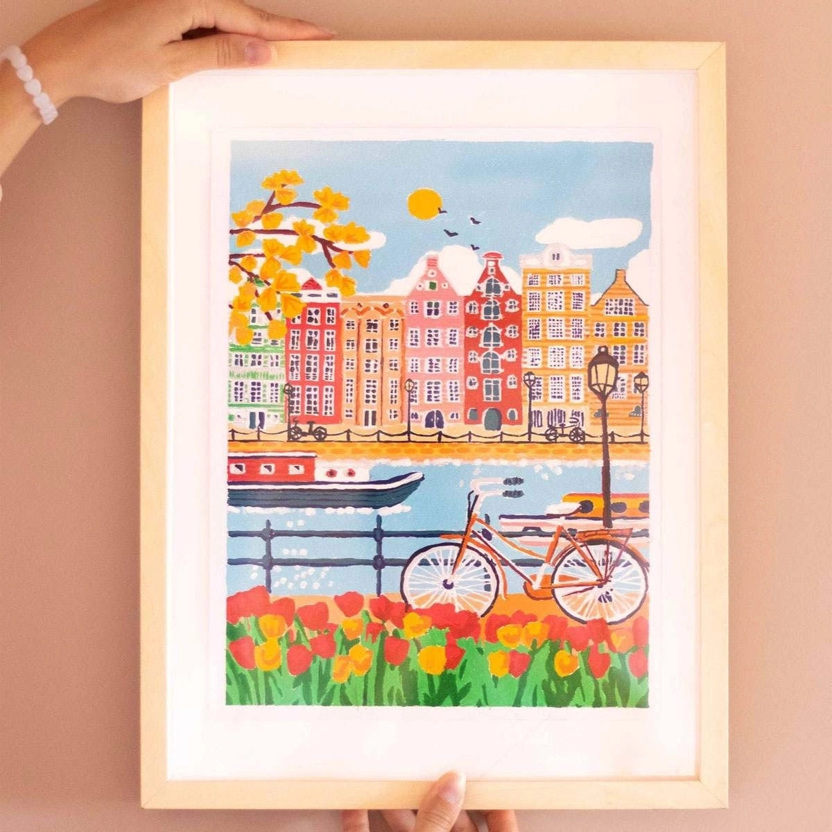 Malen nach Zahlen Set - Amsterdam