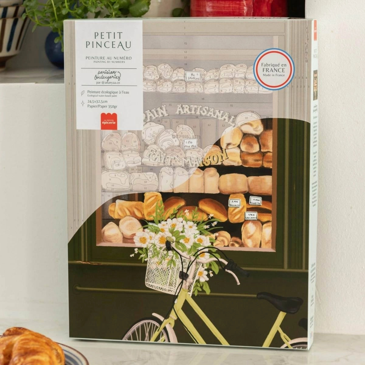 Malen nach Zahlen Set - Die Bäckerei