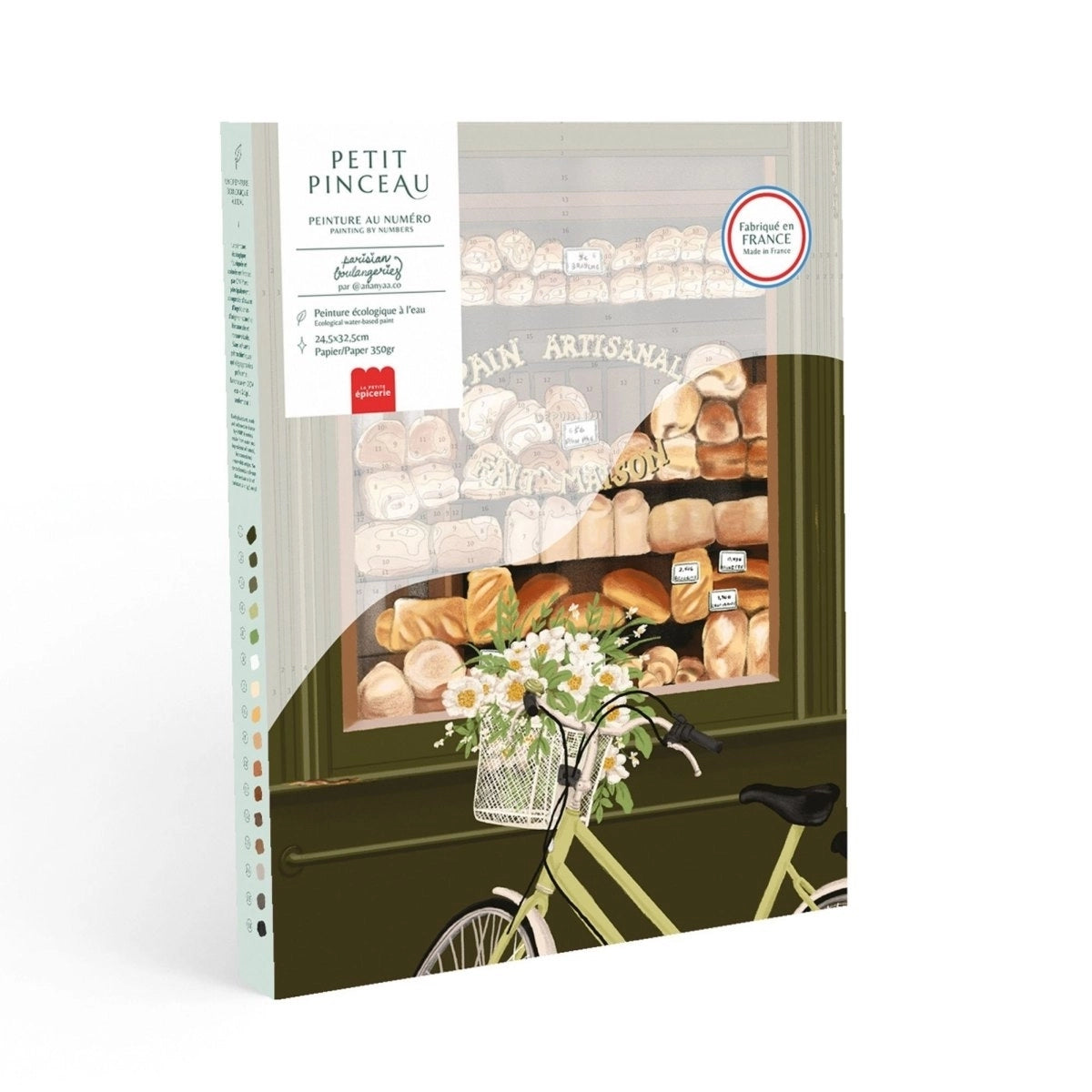 Malen nach Zahlen Set - Die Bäckerei