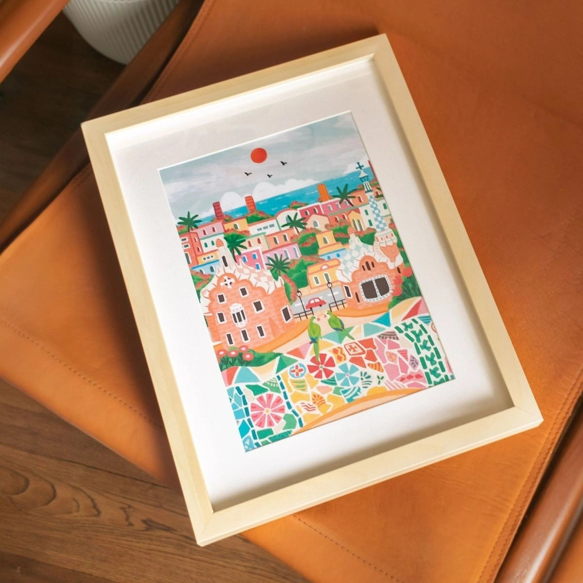 Malen nach Zahlen Set -Barcelona