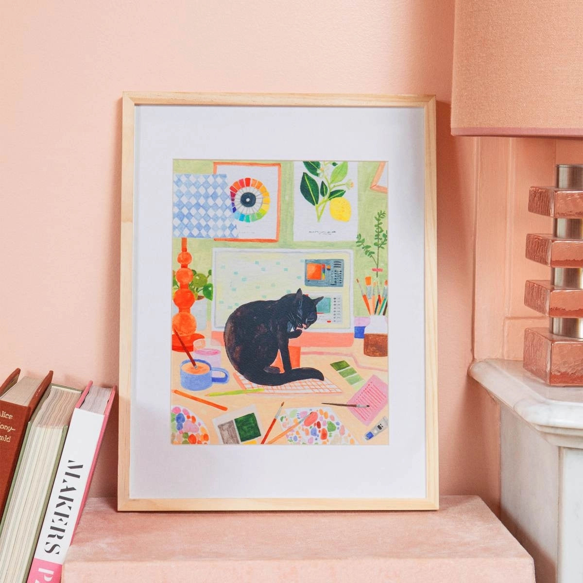 Malen nach Zahlen Set - Die Katze