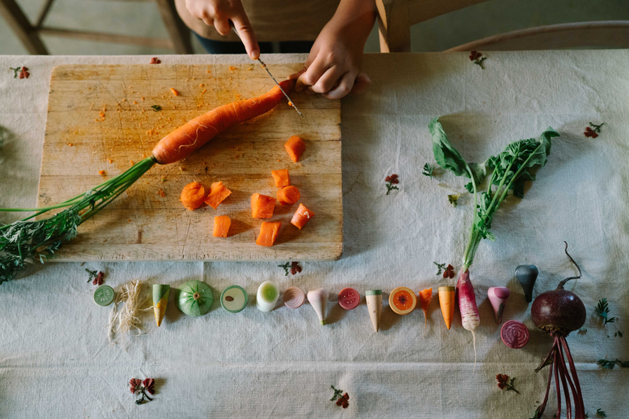 Open-ended Play Grapat Veggies
