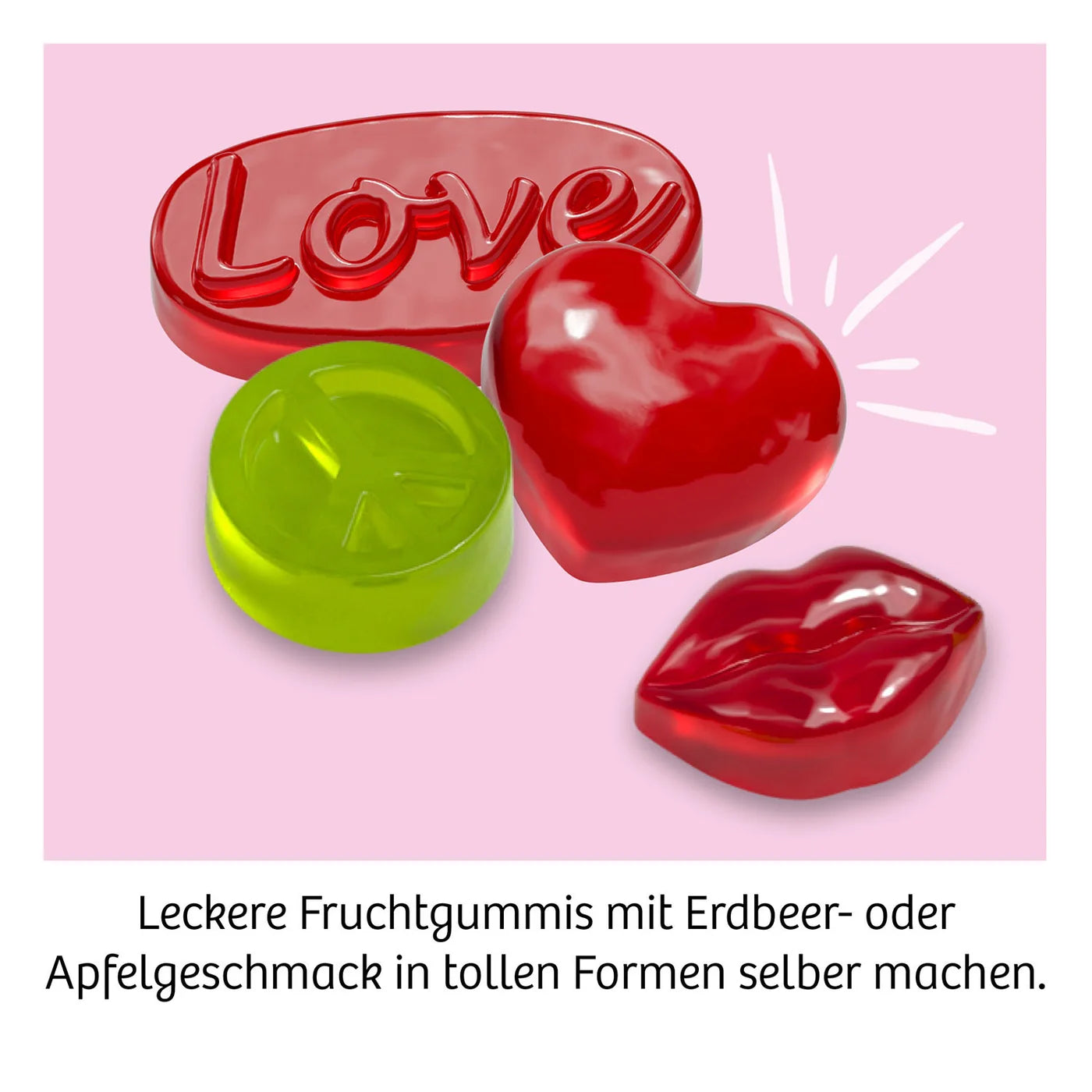 Fun Science Fruchtgummi-Labor Love & Hearts
