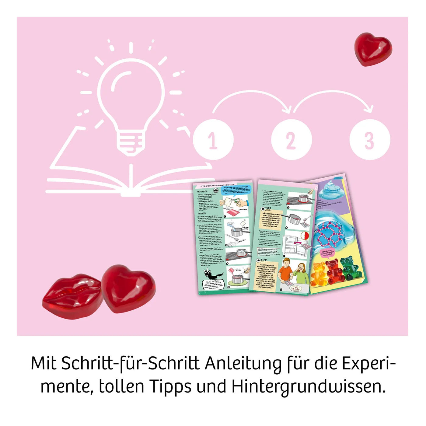 Fun Science Fruchtgummi-Labor Love & Hearts