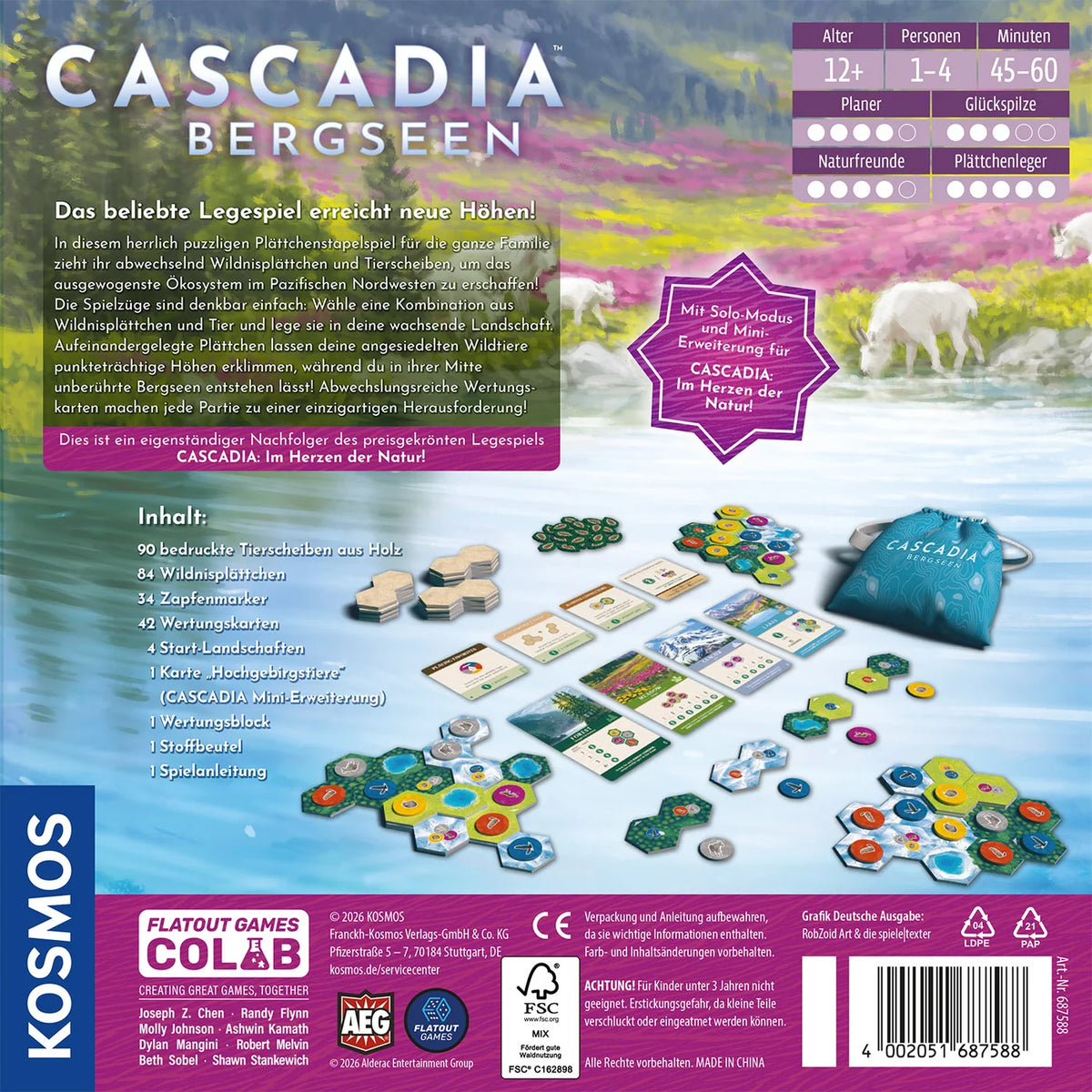 Cascadia - Bergseen