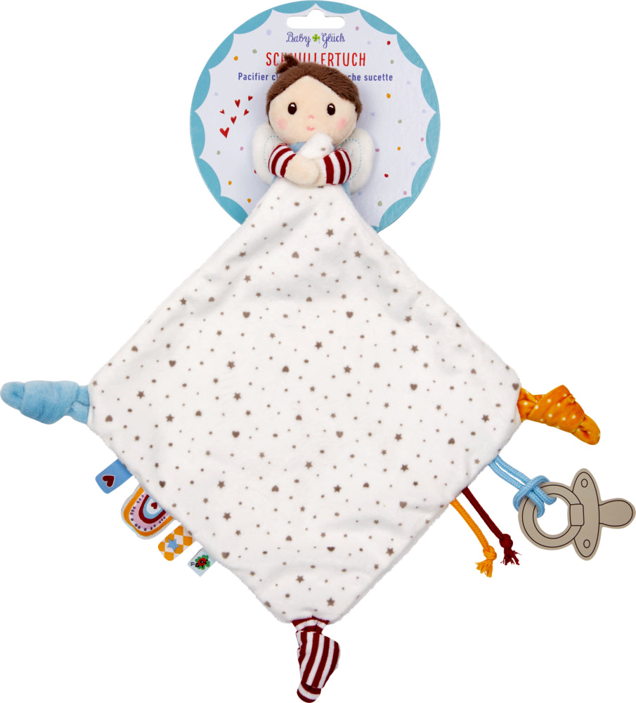 Baby Die Spiegelburg Schnullertuch Schutzengel - BabyGlück