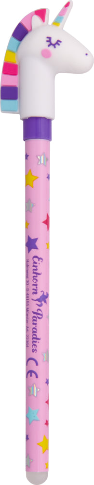 Radierbarer Gelstift - Einhorn-Paradies