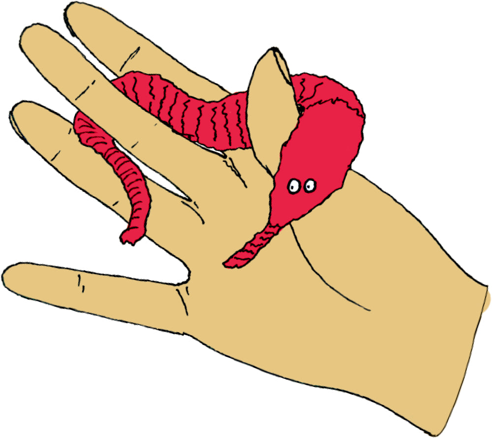 Krimskrams Die Spiegelburg Magischer Wurm - Bunte Geschenke