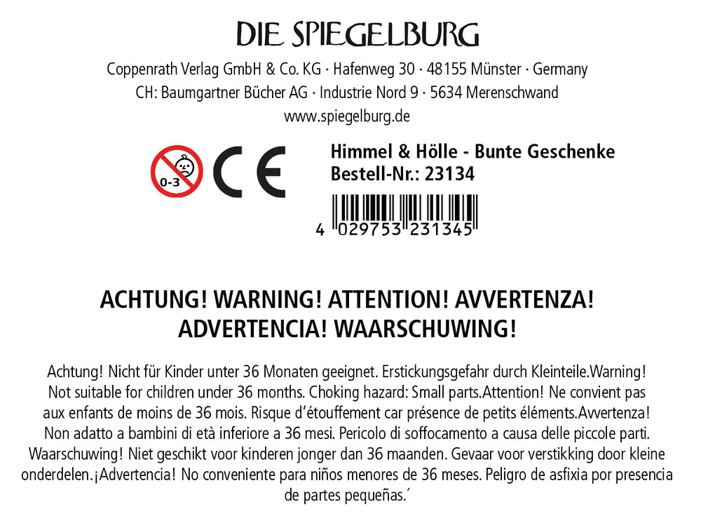 Krimskrams Die Spiegelburg Himmel & Hölle - Bunte Geschenke