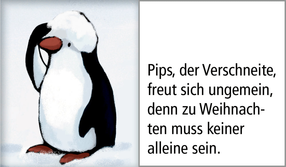 Adventskalender Coppenrath Verlag Pinguin-Weihnacht, Wand-Adventskalender