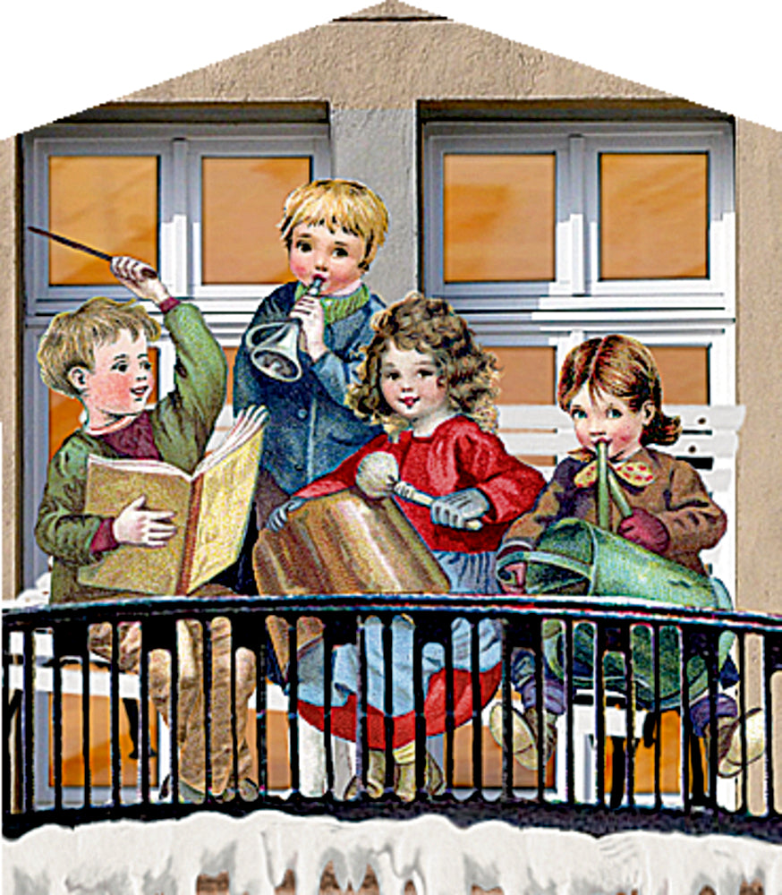 Adventskalender Coppenrath Verlag Weihnachtslädchen-Leporello, Aufstell-Adventskalender (Behr)