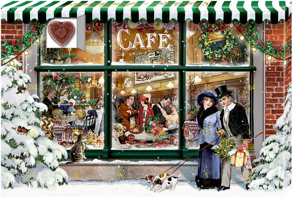 24 Süße Herzmomente im Advent, Schoko-Adventskalender