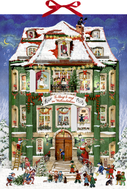 Adventskalender Coppenrath Verlag Es klingt und singt im Weihnachtshaus, Sound-Adventskalender (Behr)